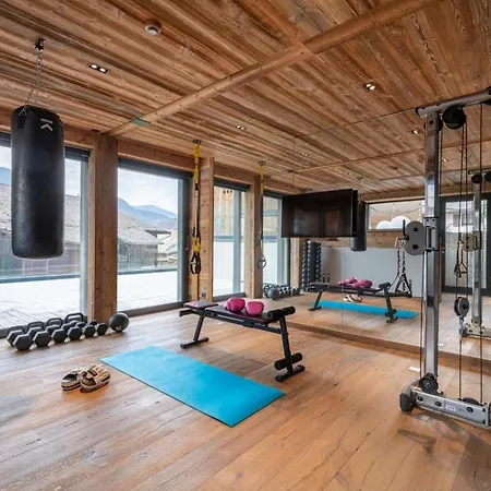 Chalet De Vacances - - Piscine Et Spa Megeve